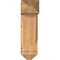 Ekena Millwork Traditional Arts and Crafts Smooth Bracket w/ Offset Brace, Western Red Cedar, 7 1/2"W x 18"D x 26"H BKT0806X18X26TRA03SWR - alternate 3